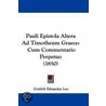 Pauli Epistola Altera Ad Timotheum Graece door Onbekend