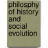 Philosphy Of History And Social Evolution