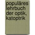Populäres Lehrbuch Der Optik, Katoptrik