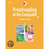 Proofreading At The Computer [with Cdrom] door Mary Vines Cole
