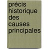 Précis Historique Des Causes Principales by 1789 French Revolution