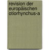 Revision Der Europäischen Otiorhynchus-A door Gustav Stierlin
