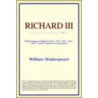 Richard Iii (Webster's Thesaurus Edition) by Reference Icon Reference