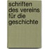 Schriften Des Vereins Für Die Geschichte