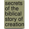 Secrets of the Biblical Story of Creation door Rudolf Steiner