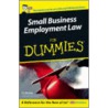 Small Business Employment Law For Dummies door Linwood Barclay