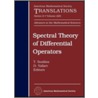 Spectral Theory Of Differential Operators door Onbekend