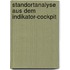 Standortanalyse aus dem Indikator-Cockpit