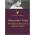 The  Rape Of The Lock  And Selected Poems