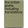 The British Poets, Including Translations door Onbekend