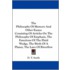 The Philosophy of Memory and Other Essays