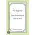 The Register Of New Netherland, 1626-1674