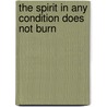 The Spirit in Any Condition Does Not Burn door Premio Furla