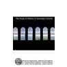 The Study Of History In Secondary Schools door American Historical Association