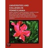 Universities and Colleges in Pennsylvania door Source Wikipedia