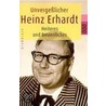 Unvergeßlicher Heinz Erhardt. Großdruck by Heinz Erhardt