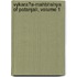 Vykara?a-Mahbhshya of Patanjali, Volume 1