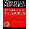 Webster's New World Roget's A-Z Thesaurus door Webster'S. New World