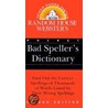 Webster's Pocket Bad Speller's Dictionary by Robert J. Masters