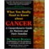 What You Really Need To Know About Cancer