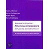 Workbook To Accompany Political Economics by Torsten Persson