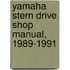 Yamaha Stern Drive Shop Manual, 1989-1991
