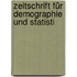 Zeitschrift Für Demographie Und Statisti