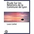 Étude Sur Les Relations De La Commune De