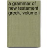 A Grammar of New Testament Greek, Volume I door James Hope Moulton