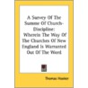 A Survey of the Summe of Church-Discipline by Thomas Hooker