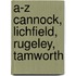 A-Z Cannock, Lichfield,  Rugeley, Tamworth