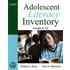 Adolescent Literacy Inventory, Grades 6-12