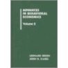 Advances in Behavioral Economics, Volume 2 door Karl Erik Rosengren