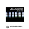 Am I My Brothers Keeper? And Other Sermons by Thomas Somerville