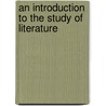 An Introduction To The Study Of Literature by Edwin Herbert Lewis