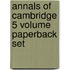 Annals Of Cambridge 5 Volume Paperback Set