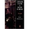 Capitalism, Culture and Decline in Britain by William D. Rubinstein