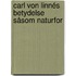 Carl Von Linnés Betydelse Såsom Naturfor