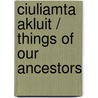 Ciuliamta Akluit / Things Of Our Ancestors door Marie Meade