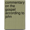 Commentary On The Gospel According To John door John Calvin