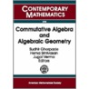 Commutative Algebra And Algebraic Geometry door Onbekend