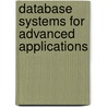 Database Systems For Advanced Applications door Onbekend