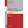Database Systems For Advanced Applications door Onbekend