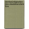 Denkwürdigkeiten Des Staatskanzlers Fürs door Leopold Von Ranke