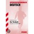 Der Verdacht. Interpretationshilfe Deutsch