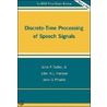 Discrete-Time Processing of Speech Signals door John R. Deller