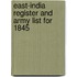 East-India Register and Army List for 1845