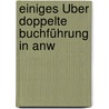 Einiges Über Doppelte Buchführung In Anw by Hermann Henneberg