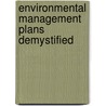 Environmental Management Plans Demystified door Stephen Tinsley