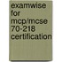 Examwise For Mcp/mcse 70-218 Certification